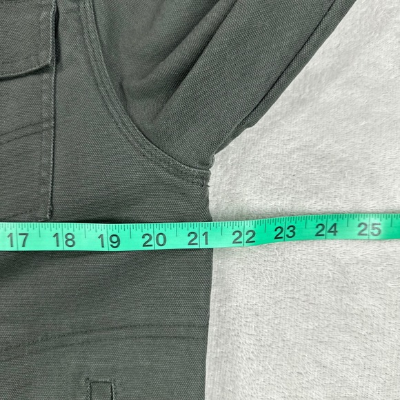 Howler Brothers Jacket Mens Medium Green Gaucho Utility Canvas Chore Outdoors - Picture 10 of 15